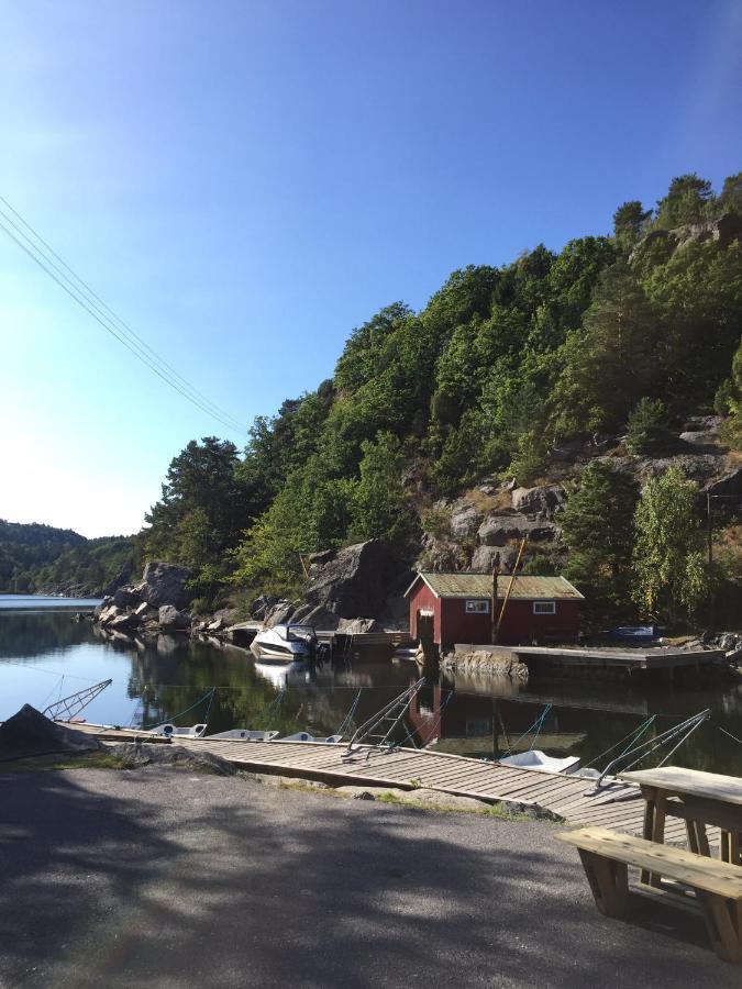 Kragero Hytte Havsutsikt Exterior photo